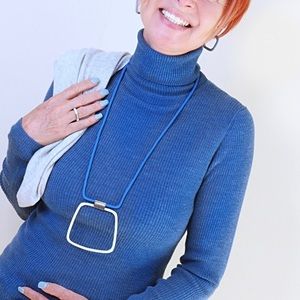 Funky Unique Etsy Linea Necklace.